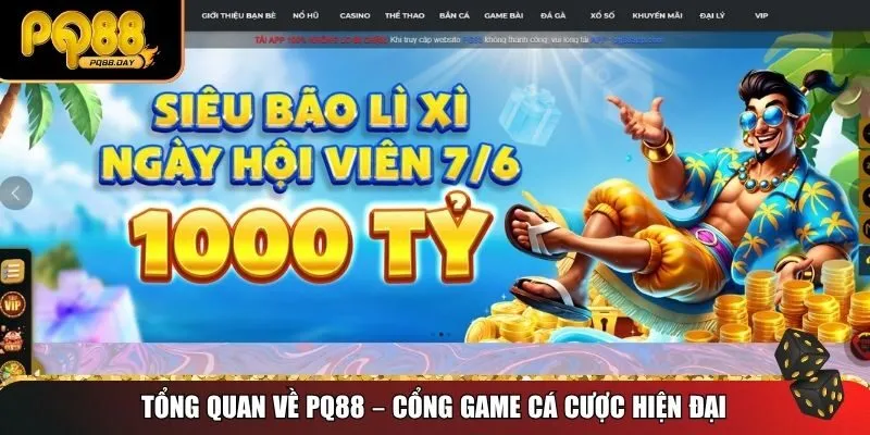 PQ88 là một trong những cổng game cá cược online hiện đại tốt nhất hiện nay
